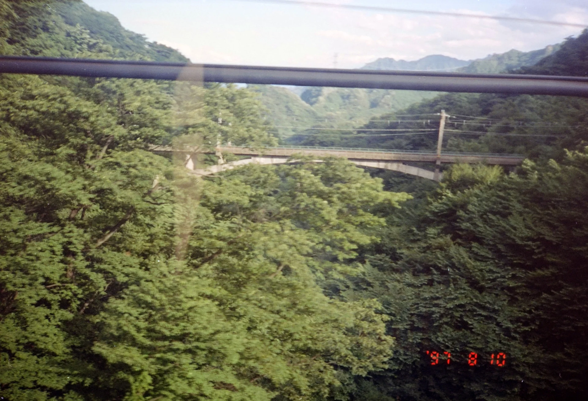 碓氷峠 1997年8月10日