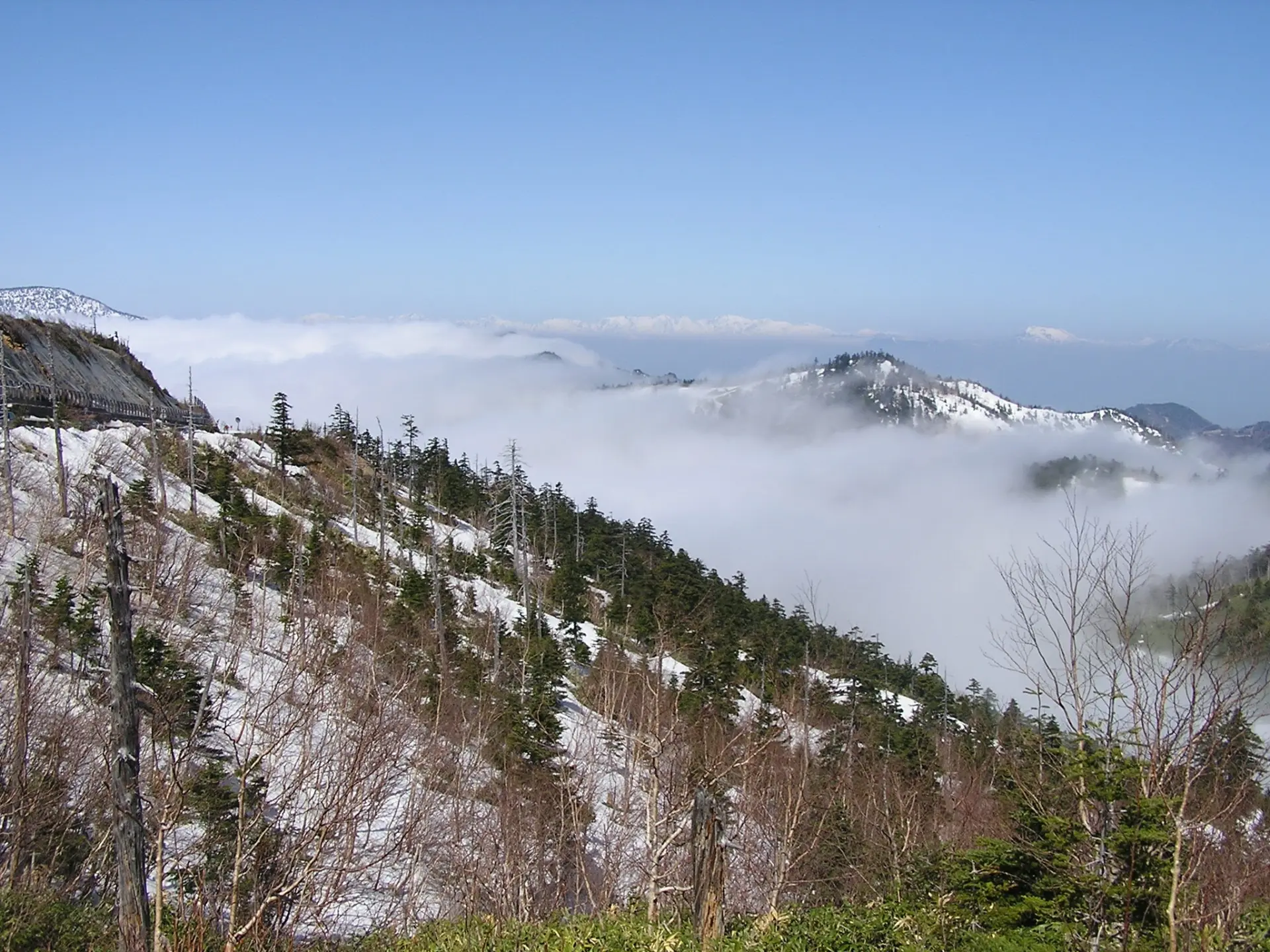 志賀高原の雲海