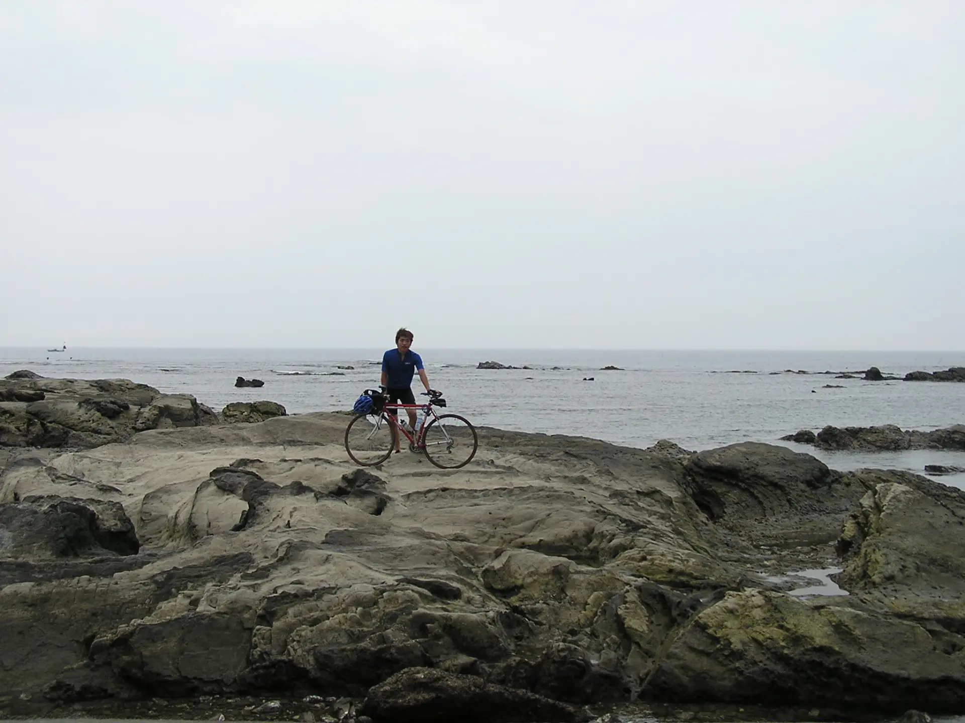 房総半島南端の岩場