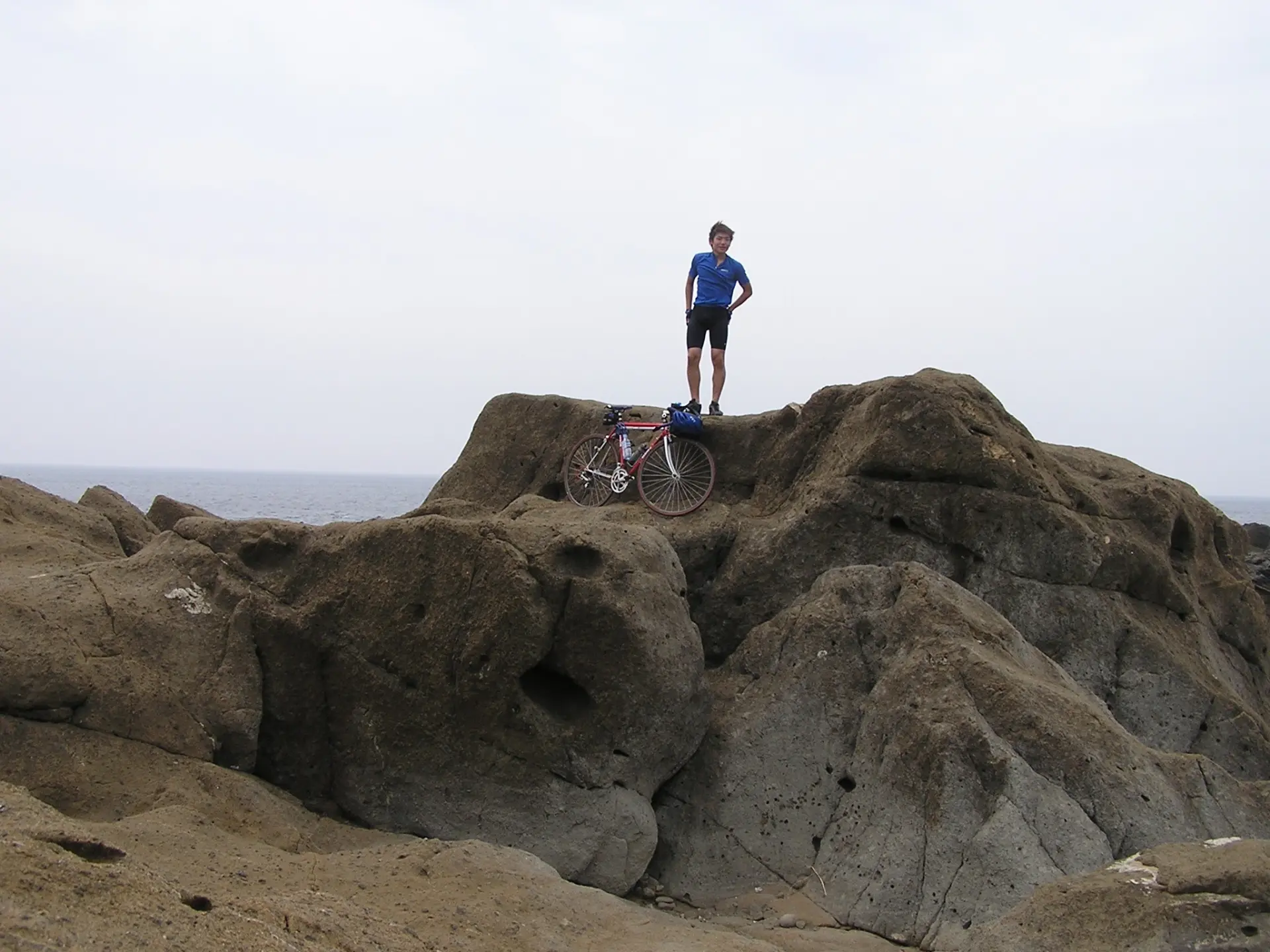房総半島南端の岩場