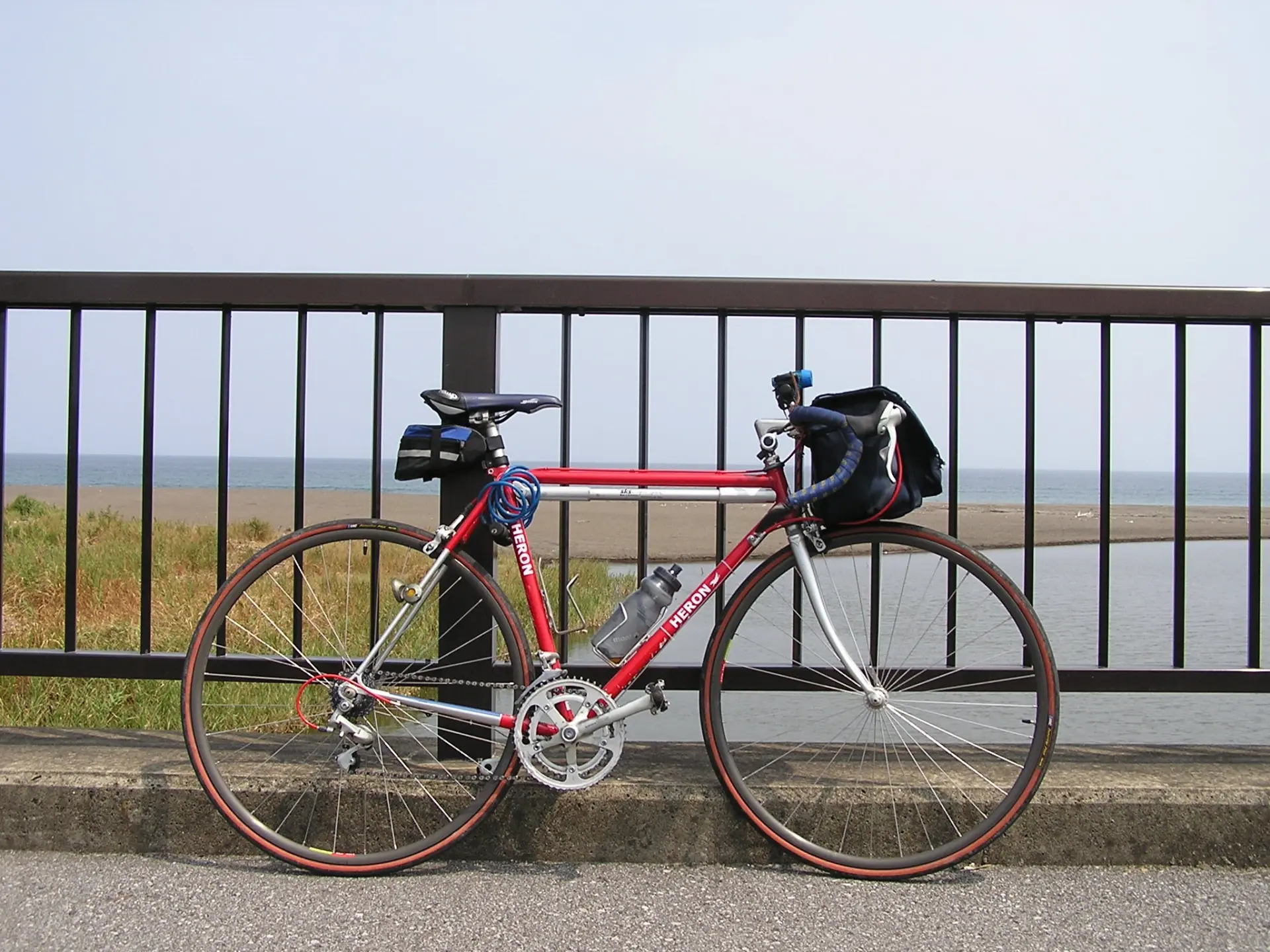 当時乗っていたブリヂストンレイダック改ロードバイク