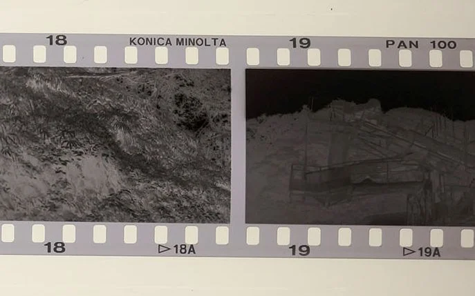 KONICA MINOLTA PAN 100のネガ