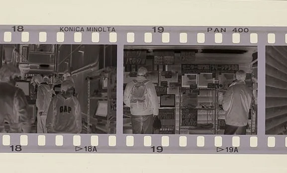 KONICA MINOLTA PAN 400のネガ