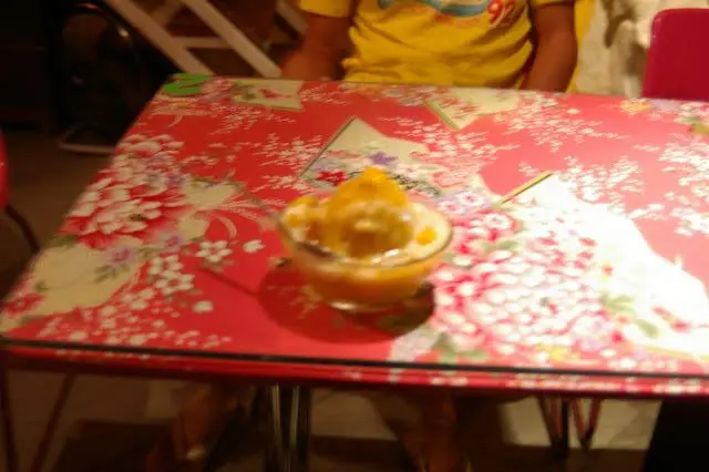 マンゴーかき氷