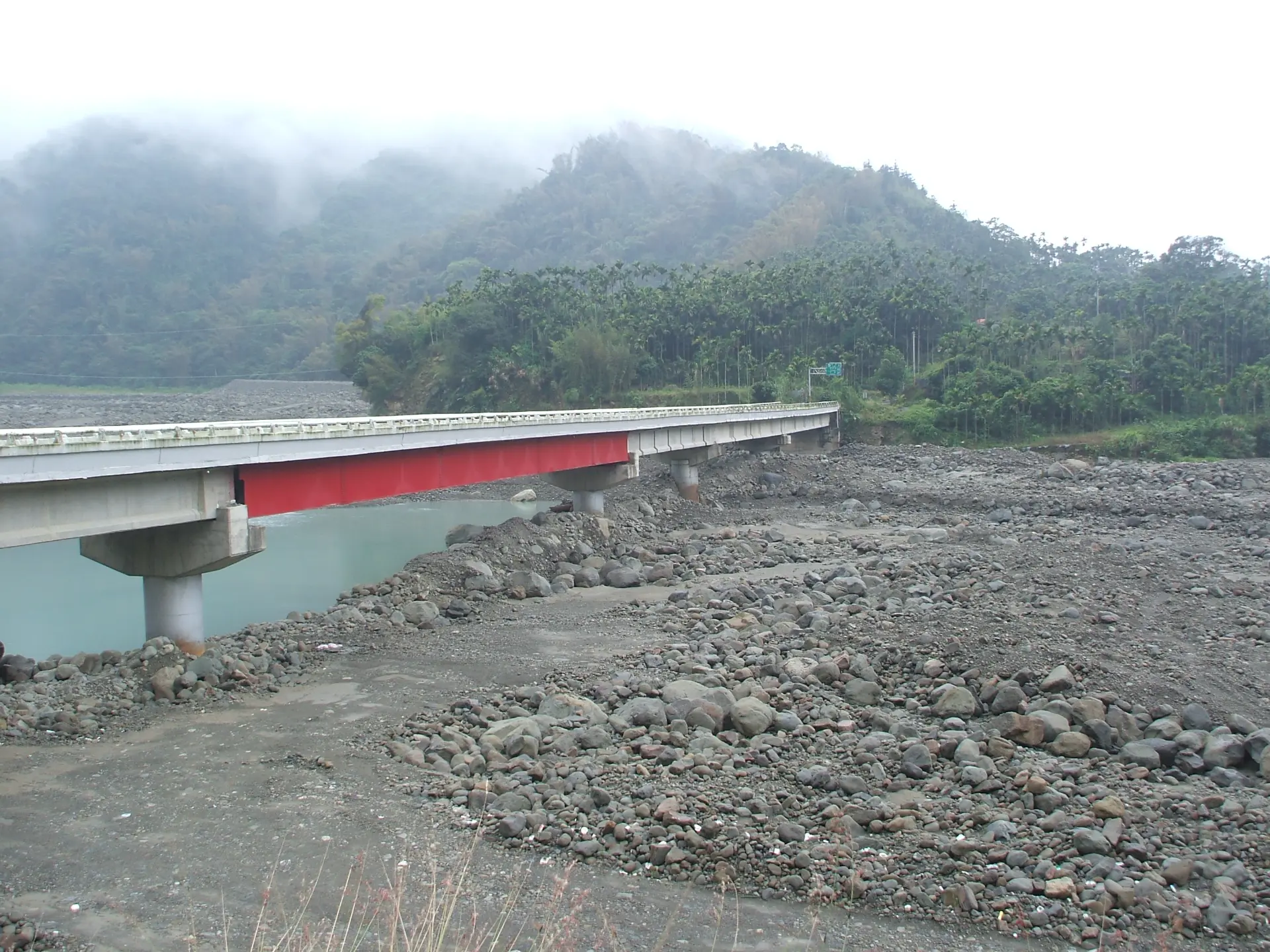 台湾島中部の川