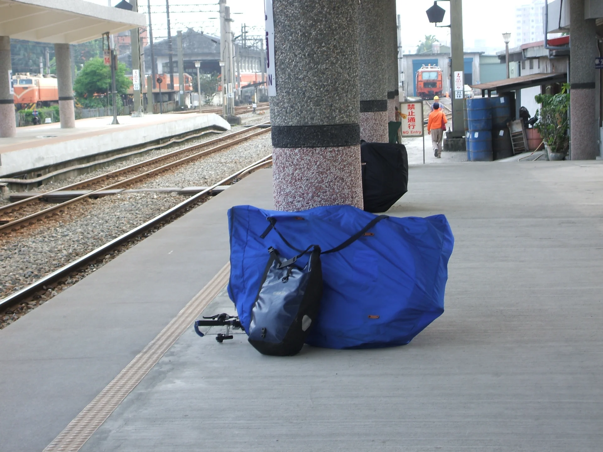 宜蘭駅のホーム