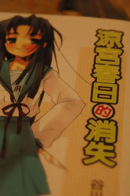 繁体字中国語版 涼宮ハルヒの消失