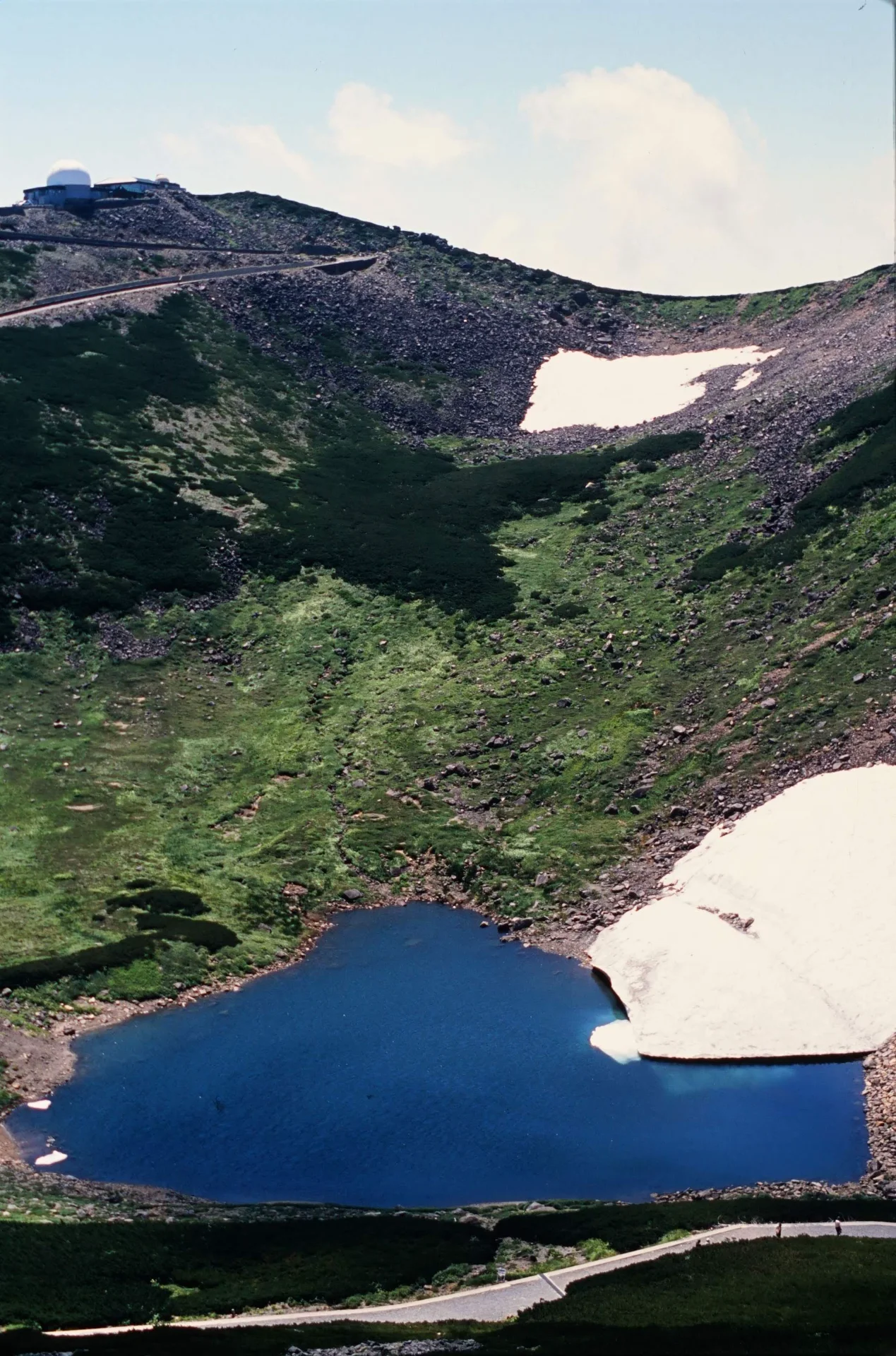 乗鞍岳頂上からの眺め