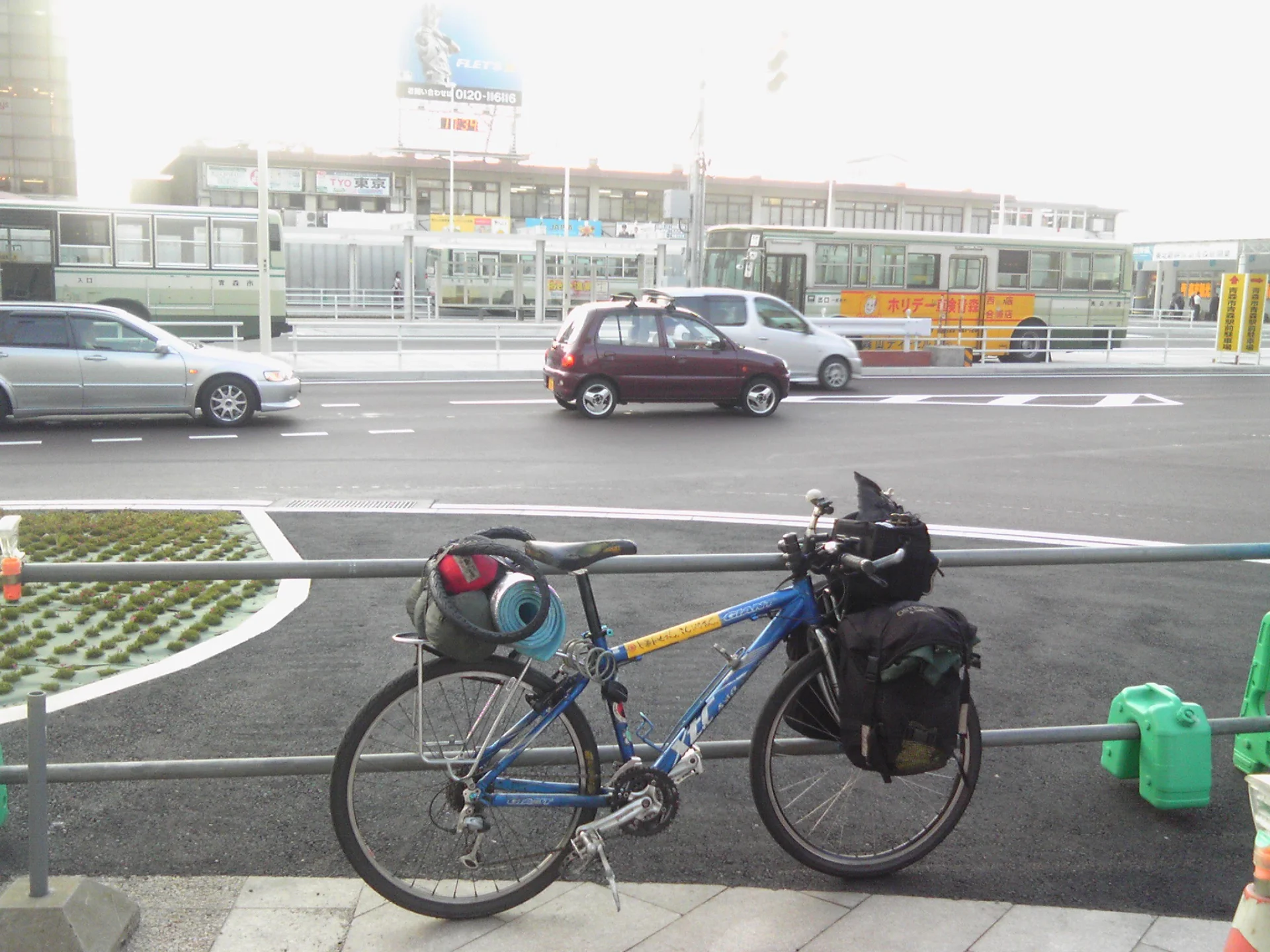 自転車を組み立てた