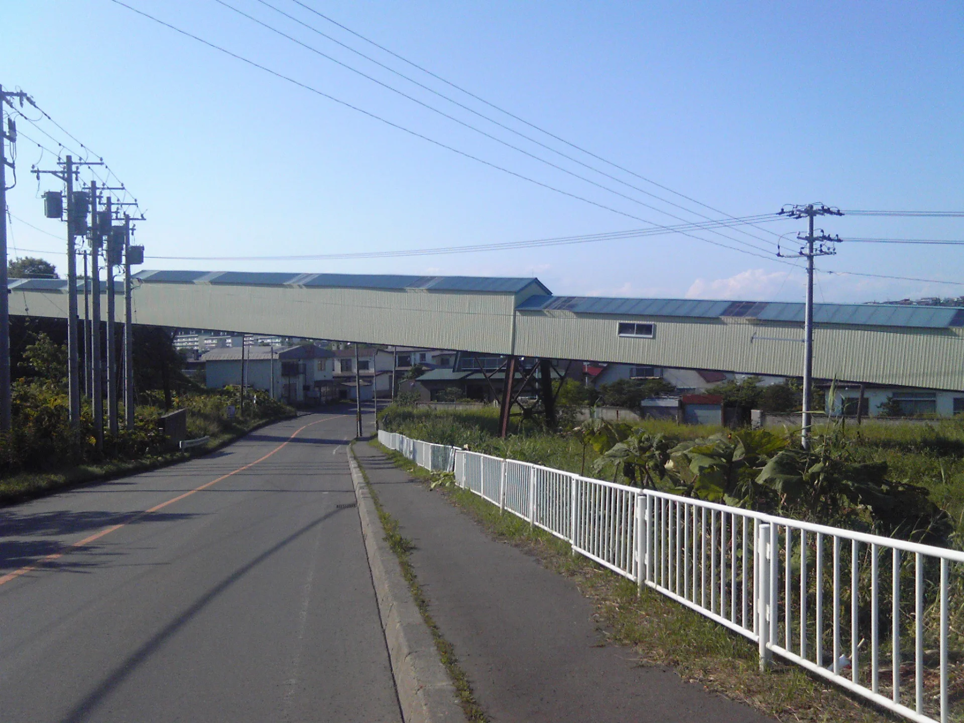 鉱山のベルトコンベア