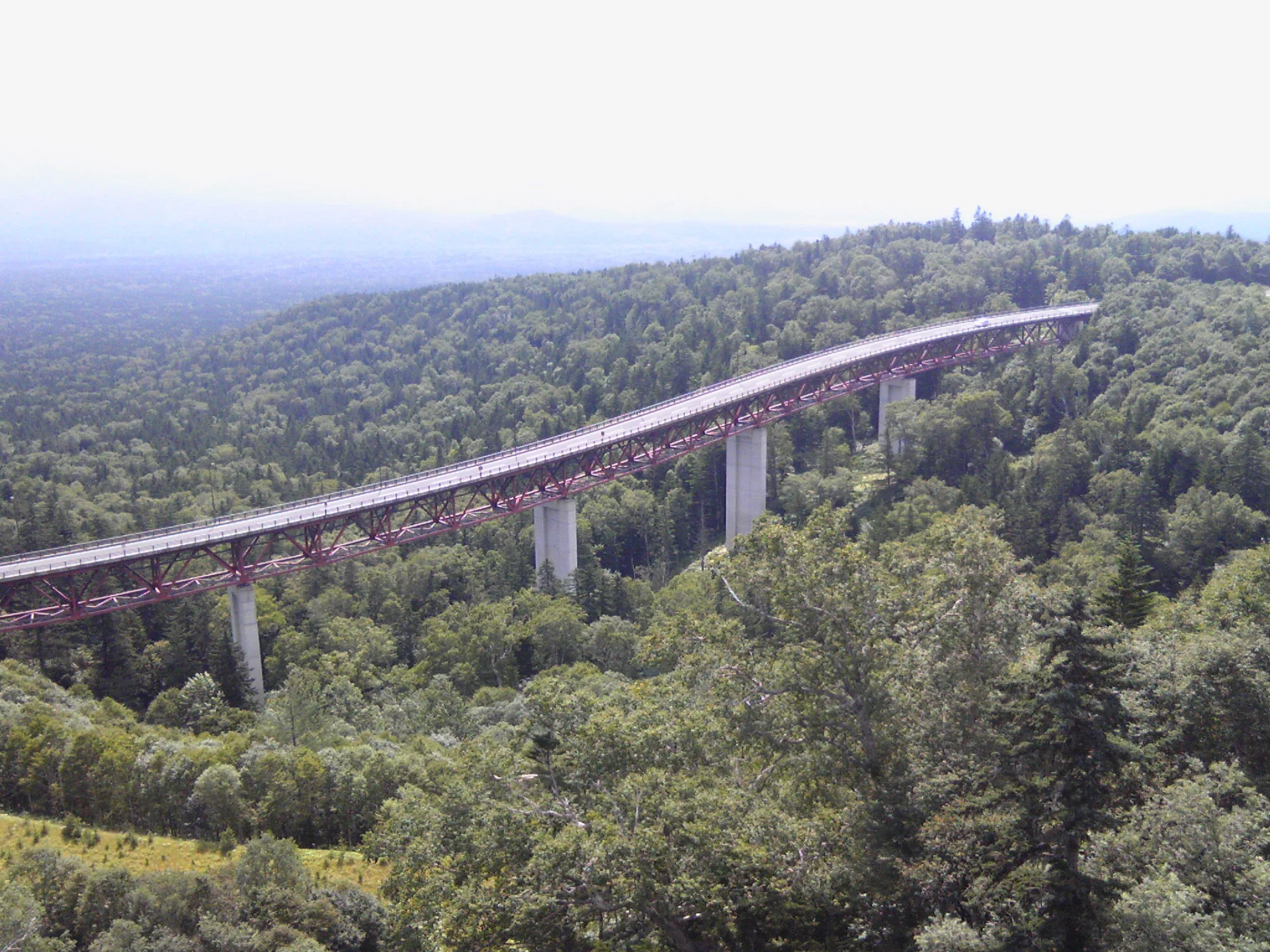三国峠の高架橋