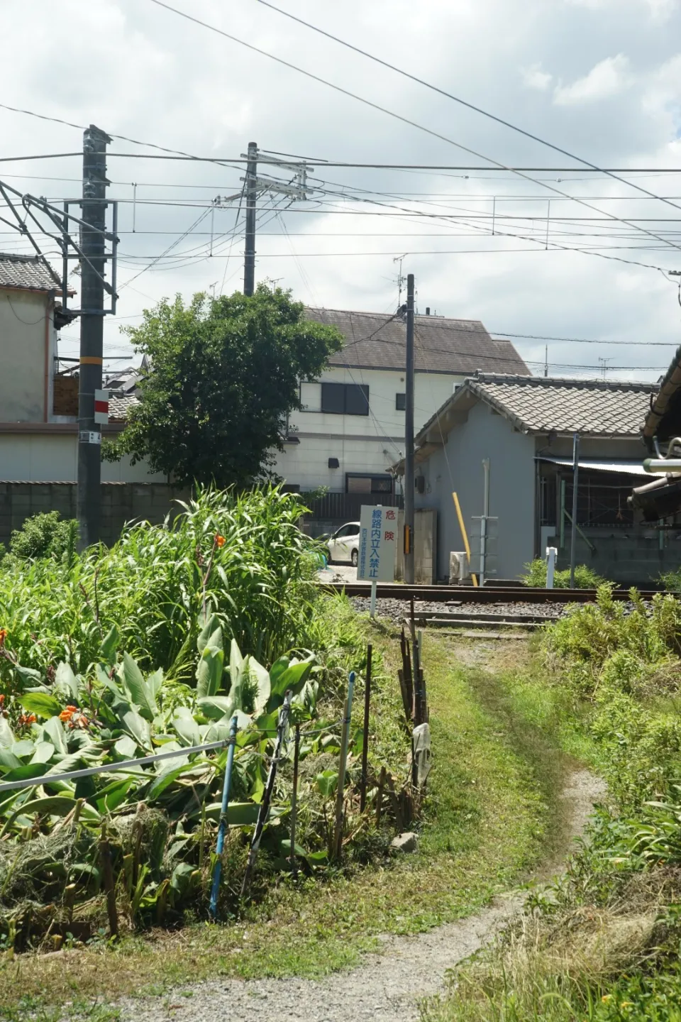 大和高田の勝手踏切