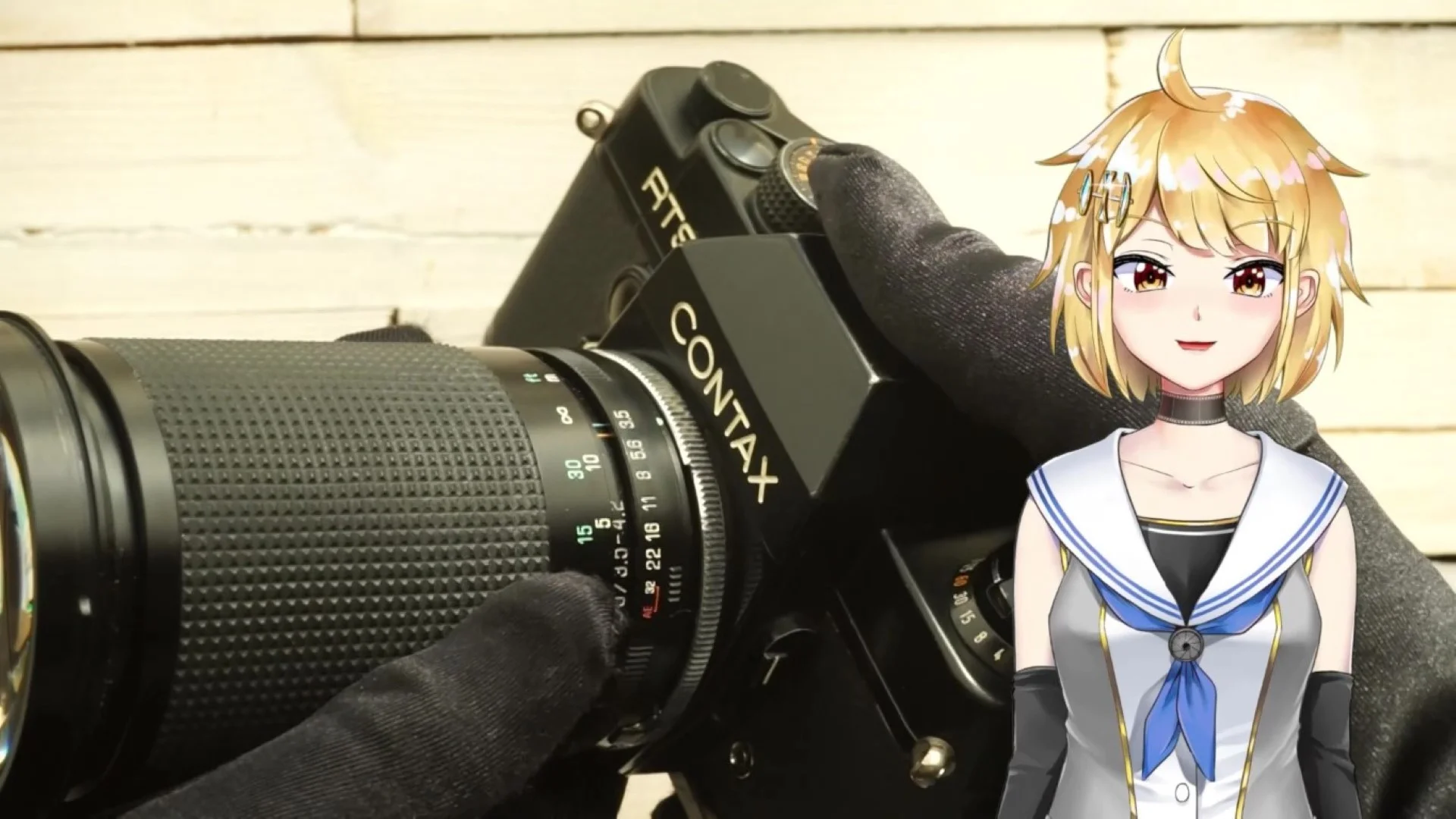 アダプトールレンズがついているところ