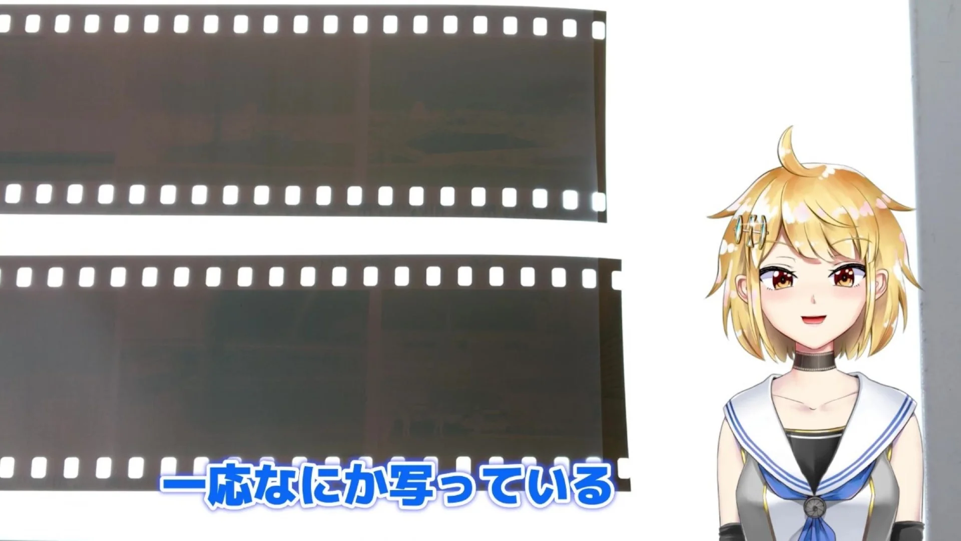 一応なにかが写っている