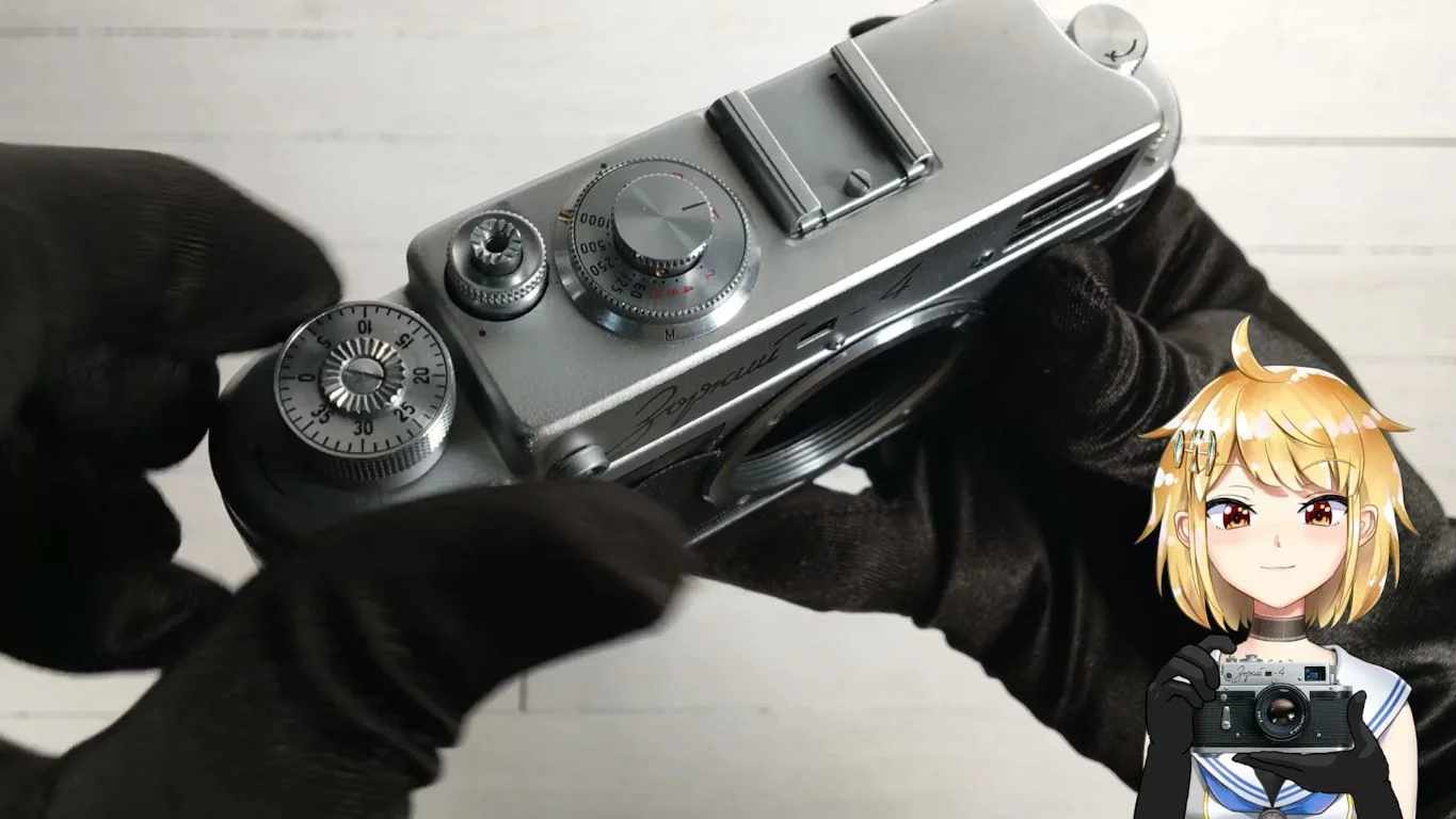 シャッター速度はBと1秒~1/1000秒