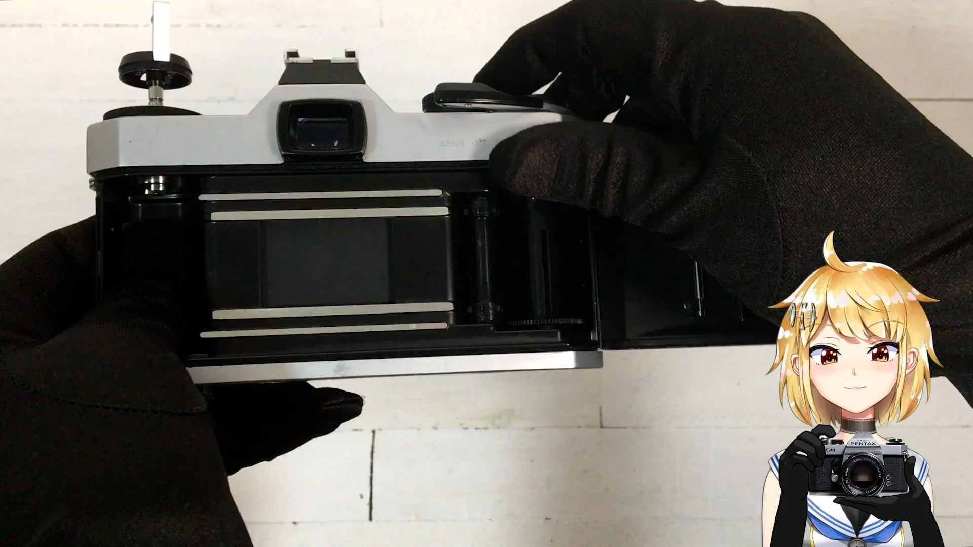 横走りのフォーカルプレーンシャッター