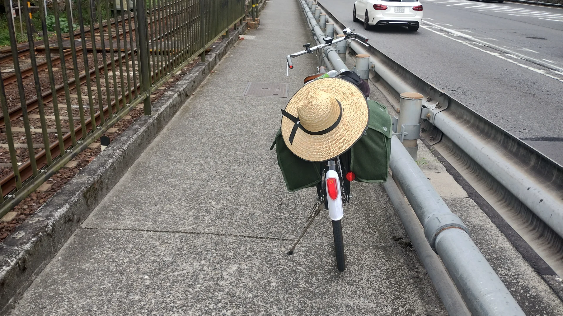 国道1号を山科へ