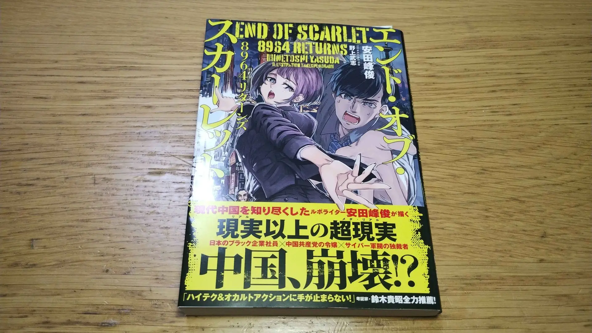 安田峰俊『エンド・オブ・スカーレット』の書影