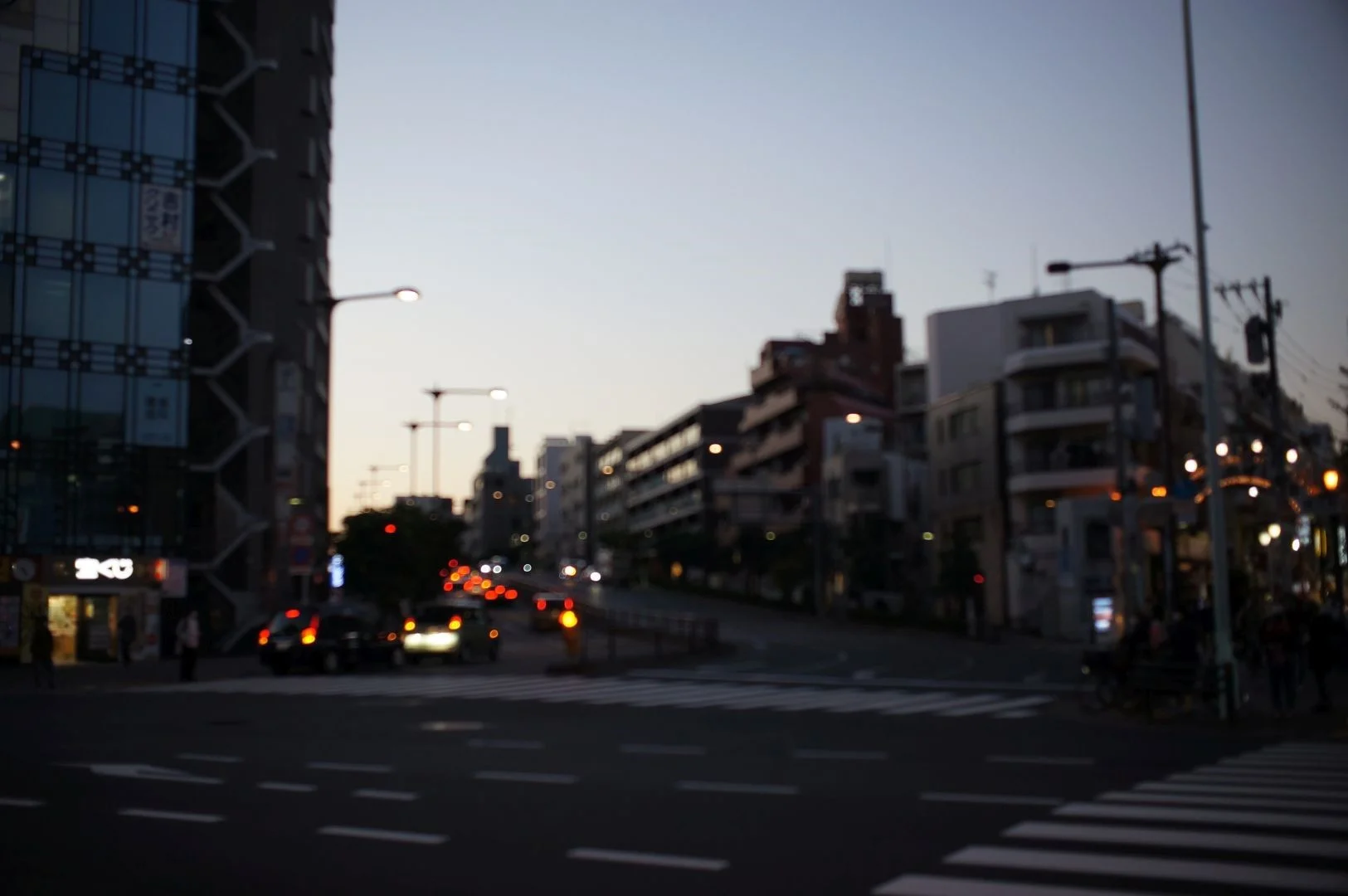 突き当たり位置のとき