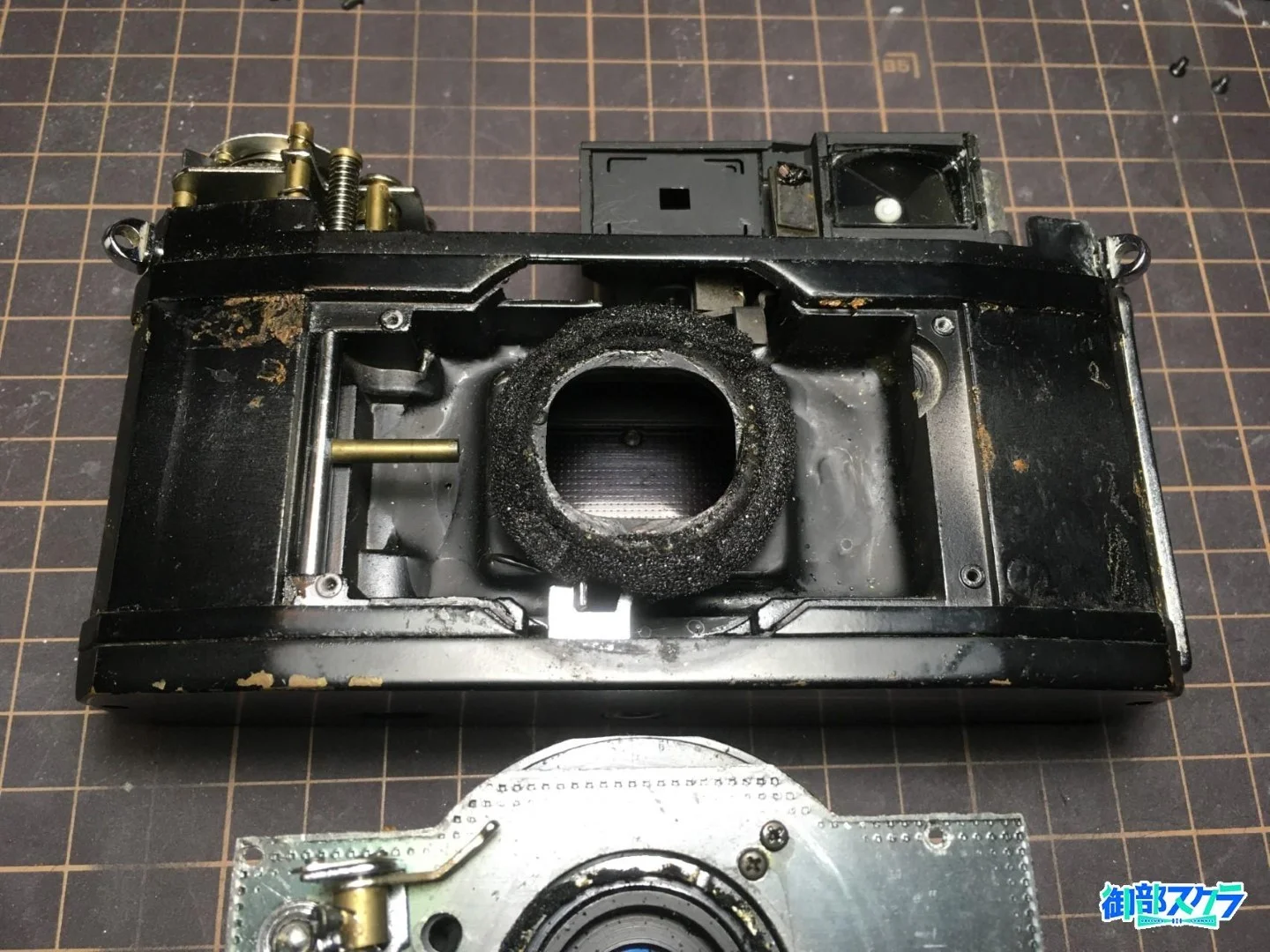 KOBICA 35 BC-1 レンズボード内部