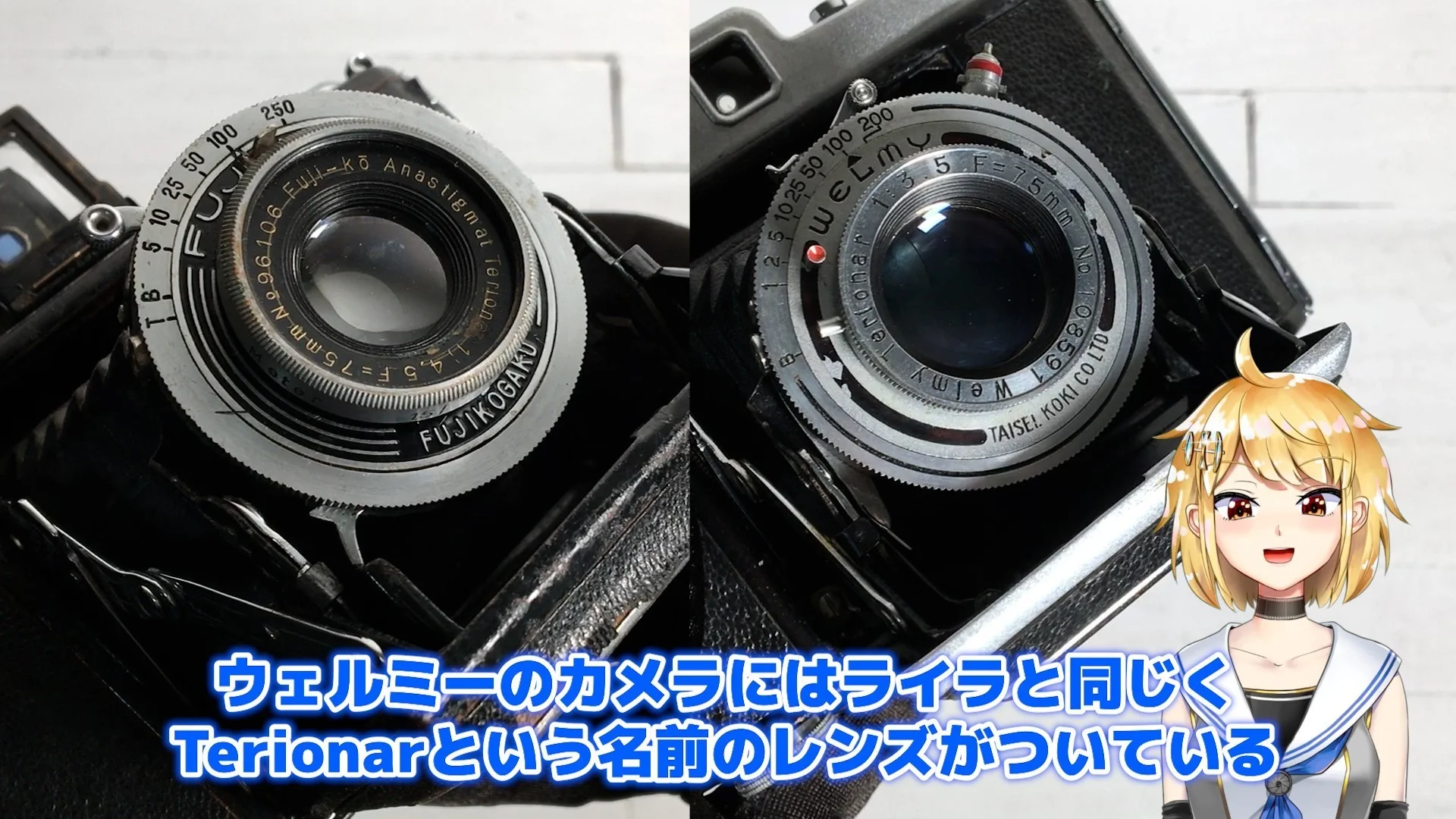 ウェルミーシックスにもライラと同じTerionarというレンズがついていた