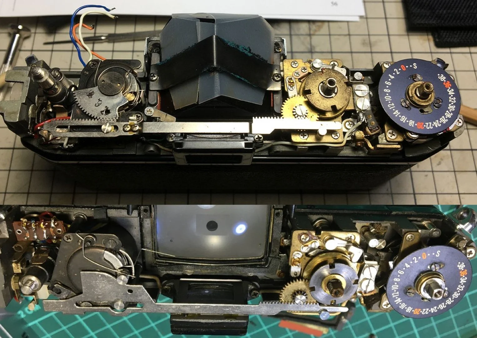 PELLIX内部とFTb内部を並べる