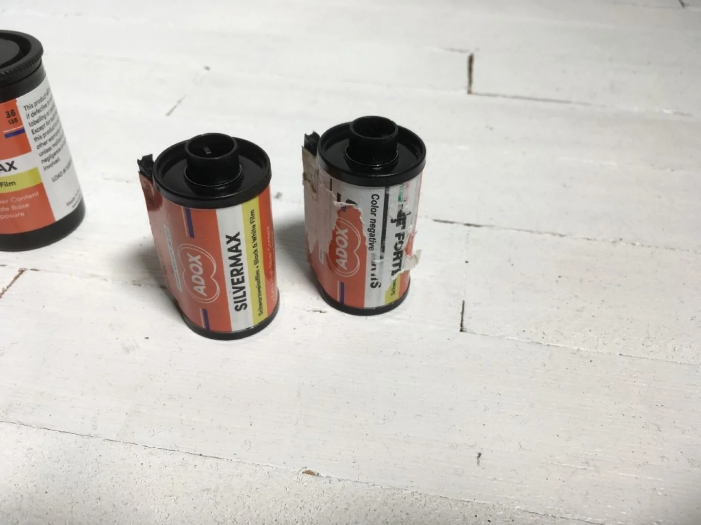 ADOX SilvermaxのパトローネからFORTE PAN