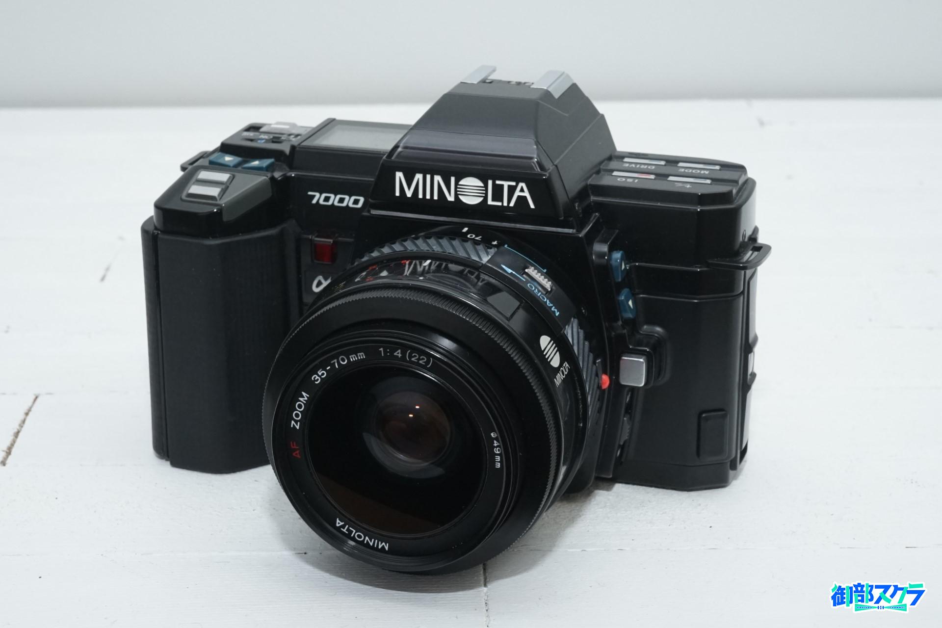 海外花系 未使用 MINOLTAミノルタカメラ α-7000 レンズF35-70/4