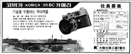 大韓光学（Kobica）の広告