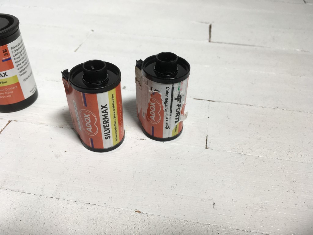 ADOX SilvermaxのパトローネからFORTE PAN