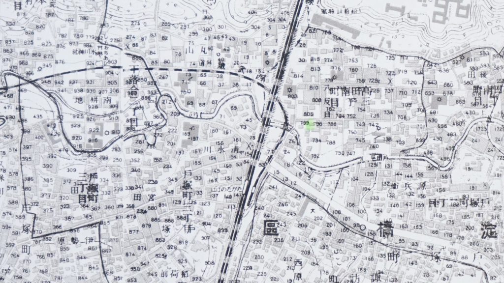 「東京近傍1万分1地形図」（1929年第3回修正 1932年加刷修正）より