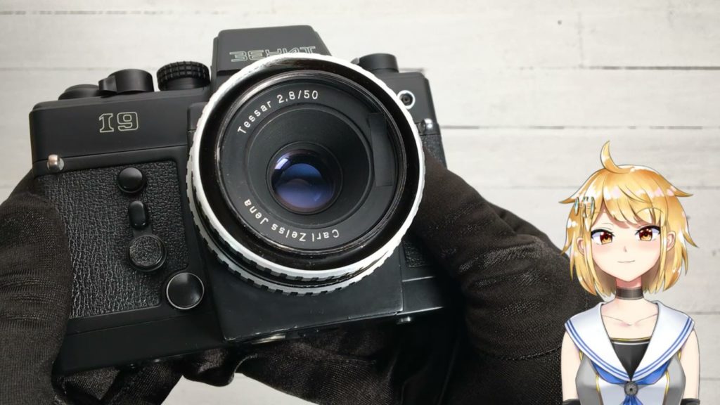 Carl Zeiss JenaのTessarを付けて撮影